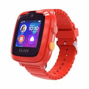 Купить Детские смарт-часы с GPS-трекером Elari KidPhone 4G (Red) KP-4GR