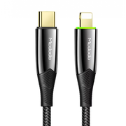 Кабель USB-C - Lightning McDodo (CA-8560) Shark Ser. 1.2m (Black)