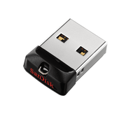 Флеш-память SanDisk Cruzer Fit 16GB USB 2.0 (Black) SDCZ33-016G-G35