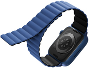 Ремешок UNIQ REVIX MAGNETIC Caspian (Blue/Black) для Apple Watch 45/44/42mm
