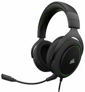 Купити Ігрова гарнітура Corsair HS50 (Black/Green) CA-9011171-EU