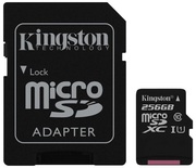 Карта памяти MicroSD 256Gb Kingston Select (Black) SDCS/256GB