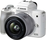 Купити Фотоапарат Canon EOS M50 Mark II + 15-45 мм f/3.5-6.3 IS STM (White) (4729C028)
