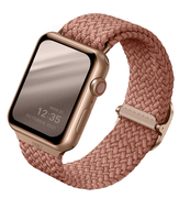 Купить Ремешок UNIQ ASPEN BRAIDED (Grapefruit Pink) для Apple Watch 38/40