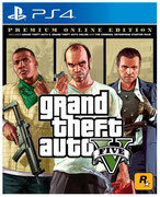 Купить Диск Grand Theft Auto V Premium Online Edition (Blu-ray, Russian version) для PS4