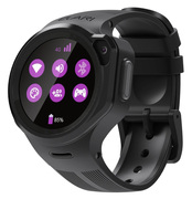 Купить Детские смарт-часы с GPS-трекером Elari KidPhone 4G Round (Black) KP-4GRD-B