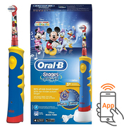 Детская электрическая зубная щетка Braun Oral-B Mickey Mouse D10.513