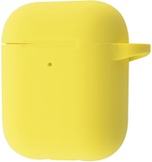 Чехол Silicone Case New для AirPods 1/2 (Yellow)