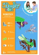Купить Набор для 3D-ручки 3Doodler Start - Роботехника (48 стержней, 2 шаблона, аксессуары) 3DS-ROB-FES-R