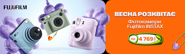 Весняні кадри з Fujifilm