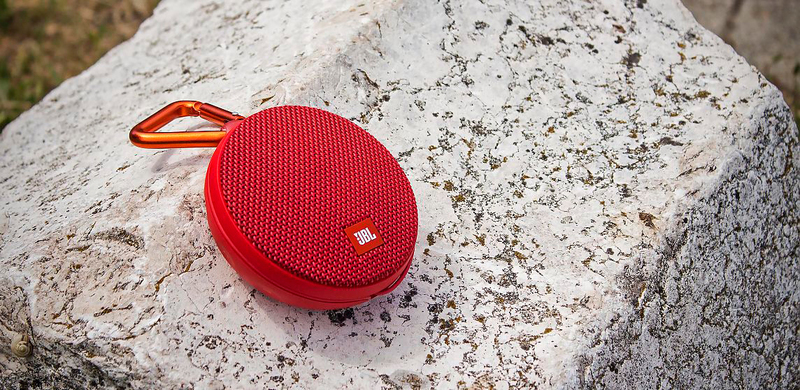 Влагозащищенная акустика JBL Clip 2 (Red) фото