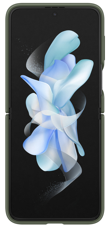 Чохол для Samsung Flip 4 Silicone Cover with Ring (Arctic Khaki) EF-PF721TGEGUA фото