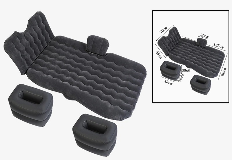 Матрац надувний Inflatable Bed for Car (Black) фото