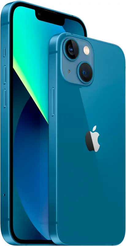 Б/В Apple iPhone 13 Mini 256Gb blue (Це Норм) - фото - №2