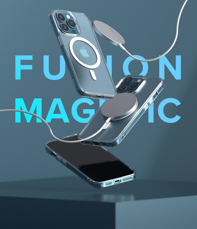 Чохол Ringke FUSION MAGNETIC iPhone 13 Pro Max (Matte Clear) FMGM553E52 фото