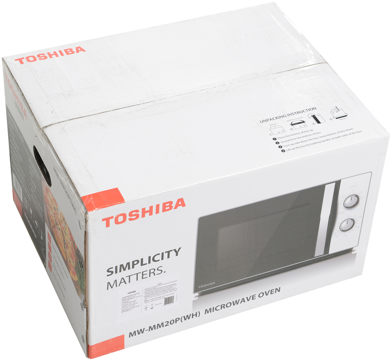 Мікрохвильова піч (НВЧ) Toshiba MW-MM-20P (WH)-P White фото