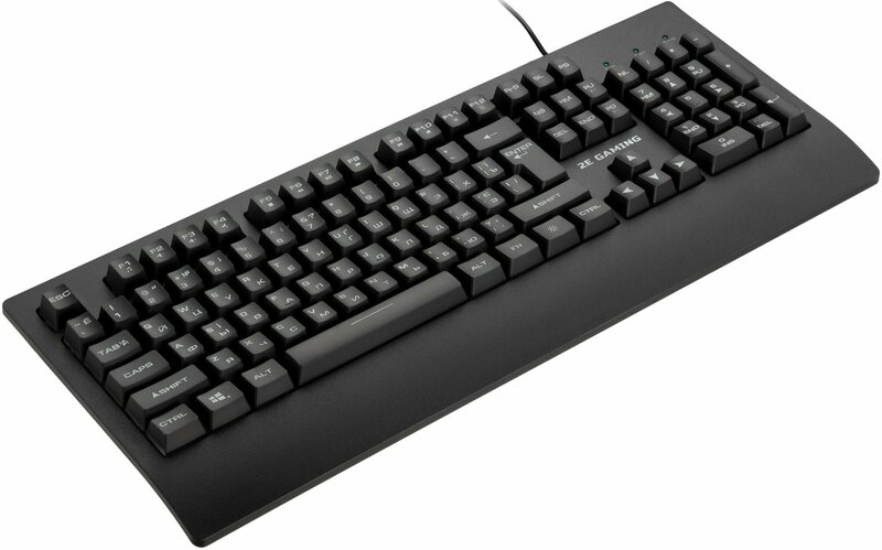Ігрова клавіатура 2E Gaming KG330 LED USB Ukr (Black) 2E-KG330UBK фото