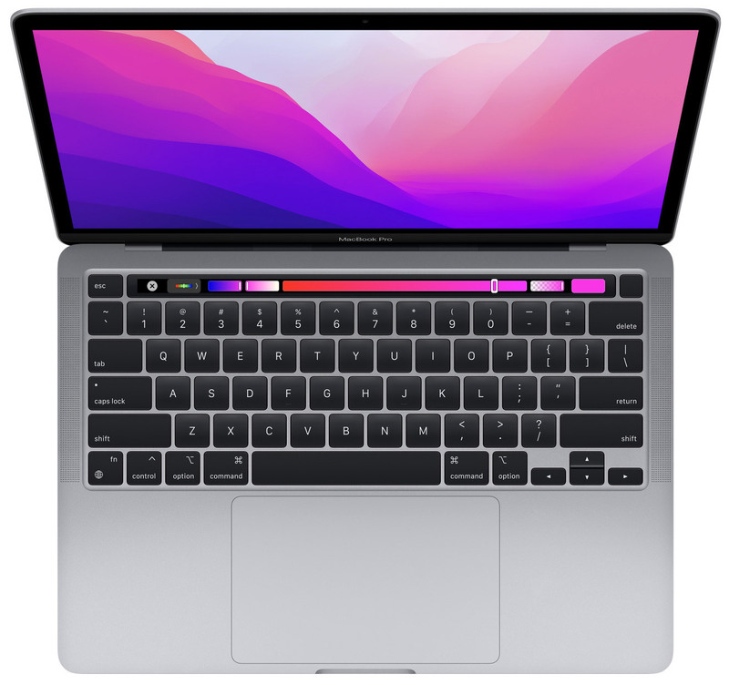 Apple MacBook Pro M2 Chip 13" 8/256GB Touch Bar Space Gray (MNEH3) 2022 фото