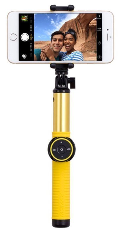 Монопод Momax Selfie Hero Bluetooth Selfie Pod 100cm (Gold) KMS7L фото