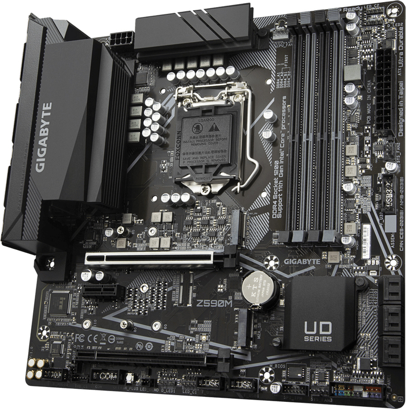 Материнская плата Gigabyte Z590M s1200 Z590 4xDDR4 фото