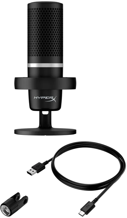 Мікрофон HyperX DuoCast (Black) 4P5E2AA фото