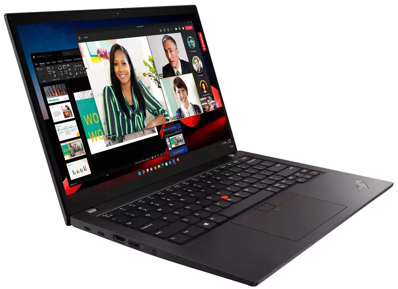 Ноутбук Lenovo ThinkPad T14s Gen 4 Deep Black (21F7S49D00) фото