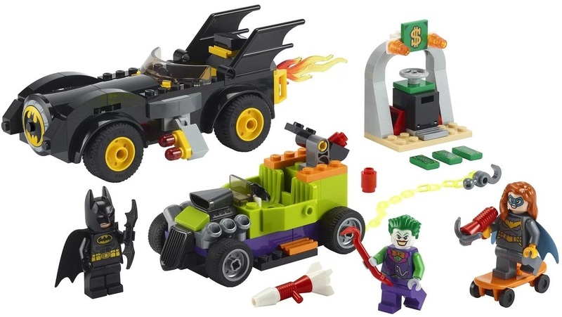 Конструктор LEGO Бетмен проти Джокера: гонитва на Бетмобілі 76180 фото