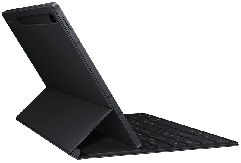 Чохол-клавіатура для Samsung Tab S7 FE/S7+/S8+ Book Cover Keyboard Slim (Black) фото