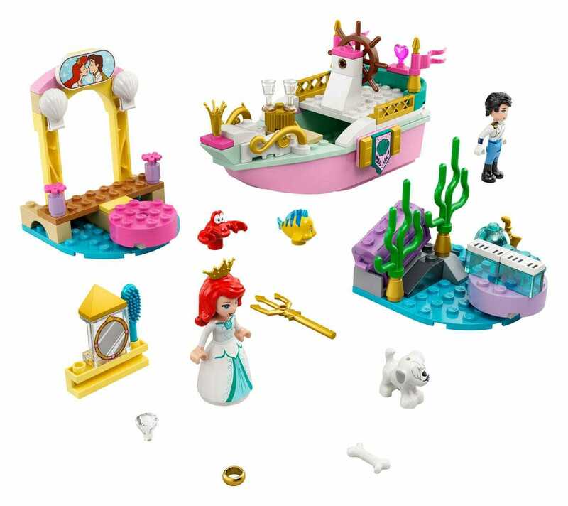 Конструктор LEGO Disney Princess Святковий човен Аріель 43191 фото