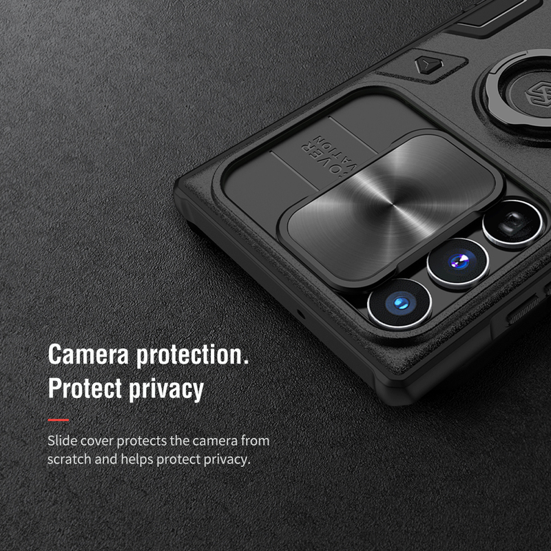 Чехол для Samsung Galaxy S22 Ultra CamShield Armor Case (Black) фото