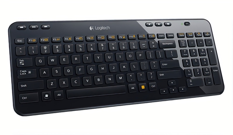 Клавіатура Logitech Wireless K360 (Black) 920-003095 фото
