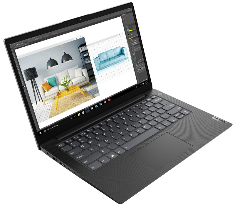 Ноутбук Lenovo V14 G2 ITL Black (82KA001SRA) фото