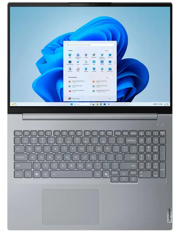 Ноутбук Lenovo ThinkBook 16 G8 IAL Arctic Grey (21SK007GRA) - фото - №6