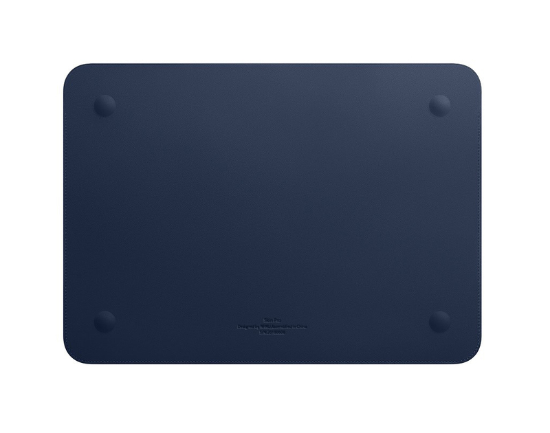 Чохол WIWU Leather Sleeve (Navy Blue) для MacBook Pro 13.3" - фото - №1