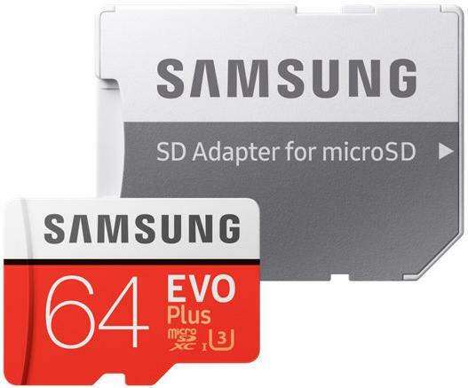 Карта пам'яті Samsung microSD (64Gb) MB-MC64GA/RU фото