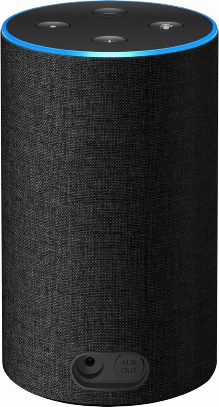 Акустичний персональний асистент Amazon Echo (2GEN) Black - фото - №1