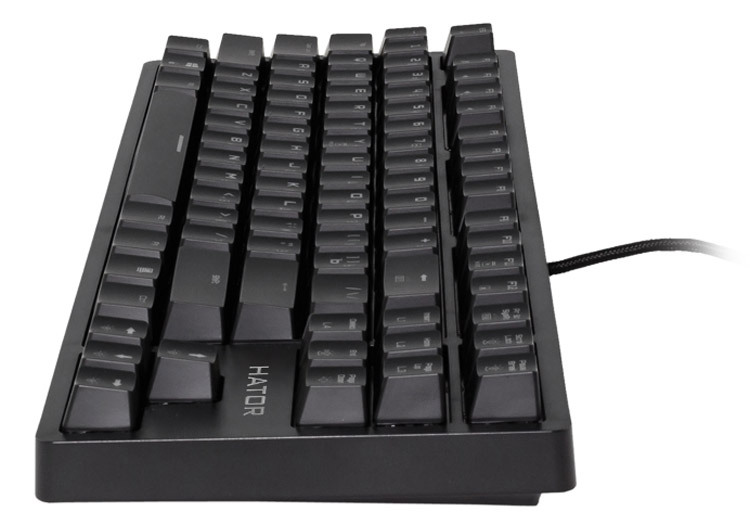 Ігрова клавіатура HATOR Rockfall EVO TKL Kailh Optical ENG/UKR (Black) HTK-63 фото