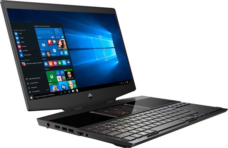 Ноутбук HP Omen X 2S 15-dg0002ur Black Shadow (7BV20EA) - фото - №1