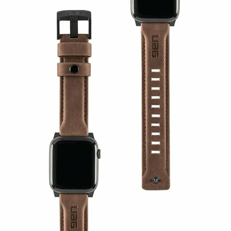Ремінець UAG Leather Strap (Brown) 19149B114080 для Apple Watch 40/38 фото