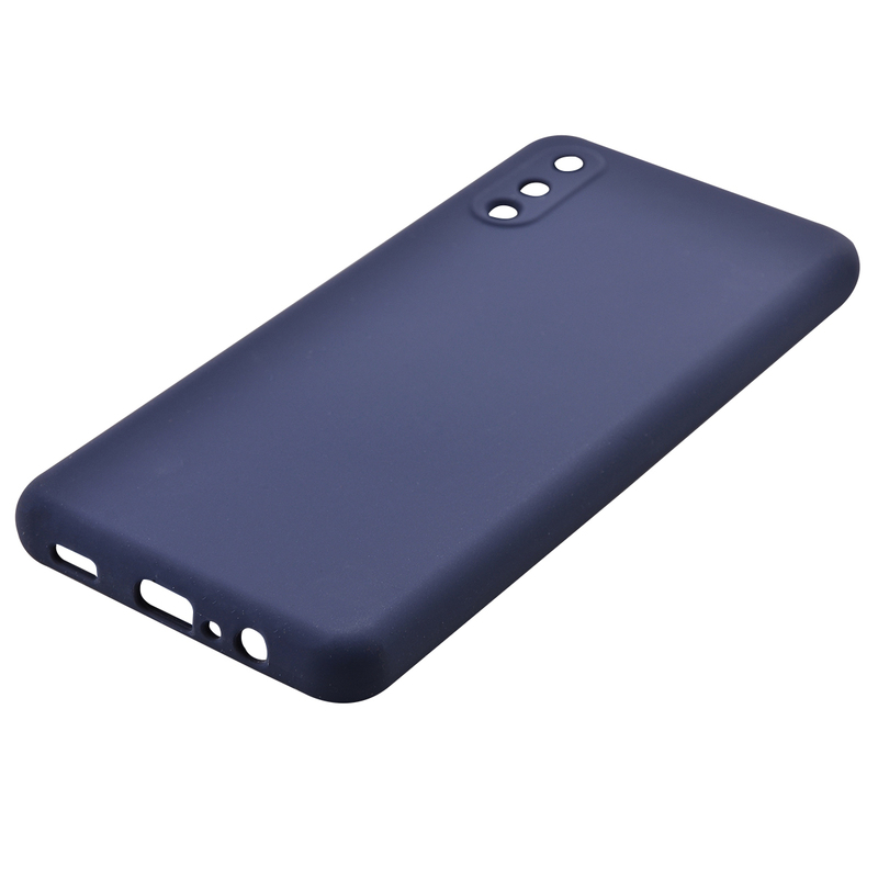 Чехол для Samsung Galaxy A02 WAVE Full Silicone Cover (midnight blue) фото