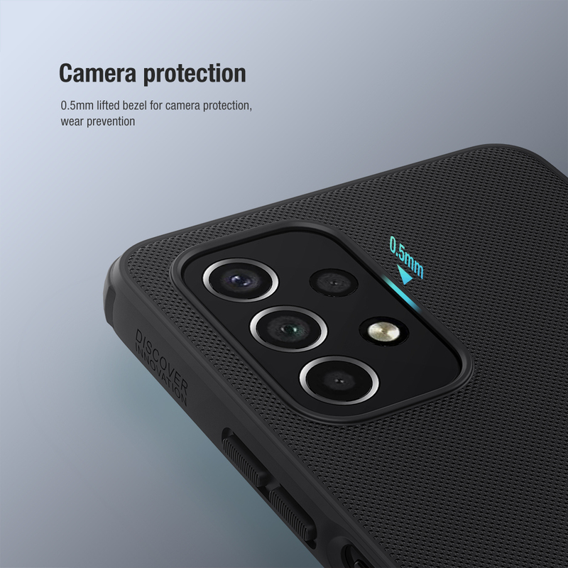 Чохол для Samsung Galaxy A53 Nillkin Super Frosted Shield Pro (Black) фото