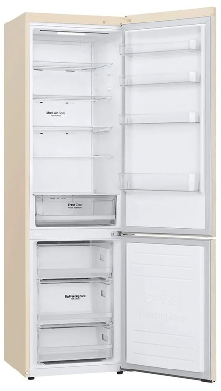 Двухкамерный холодильник LG GA-B509SESM фото