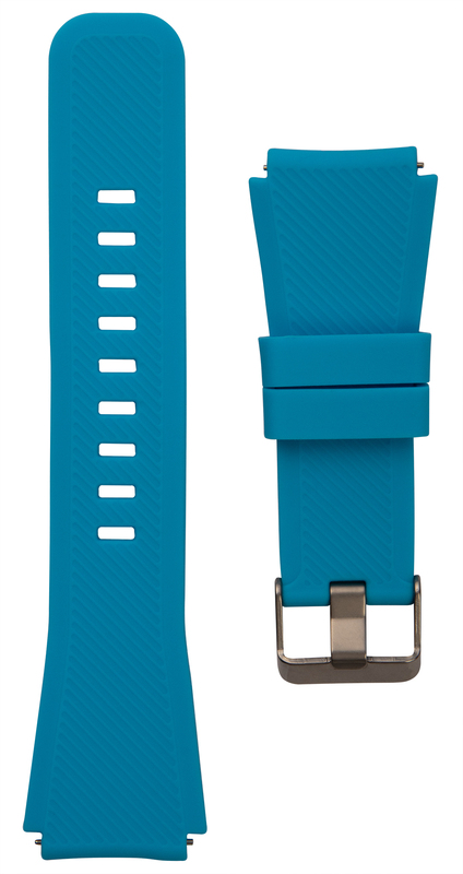 Ремінець для годинника GIO 22 мм Sillicone (Blue) фото