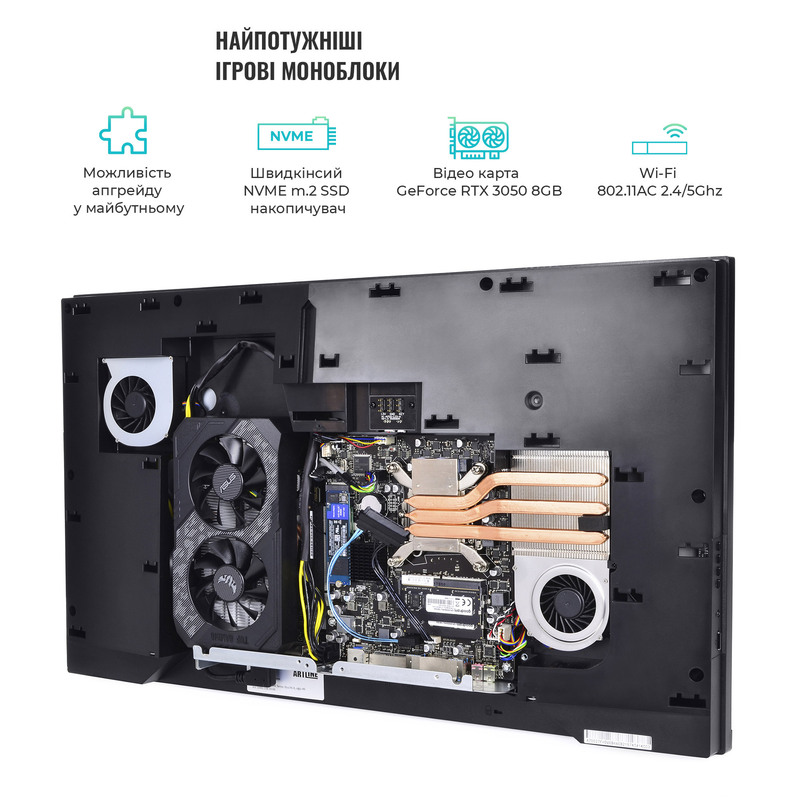 Моноблок ARTLINE Gaming G77 (G77v45Win) Black - фото - №1