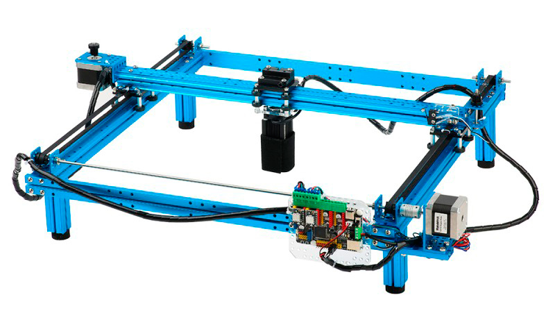Робот Makeblock LaserBot (Blue) 90105 - фото - №0