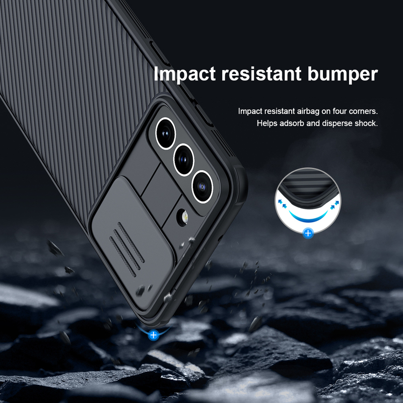 Чохол для Samsung Galaxy S21 FE 2021 Nillkin CamShield Pro Case (Black) фото