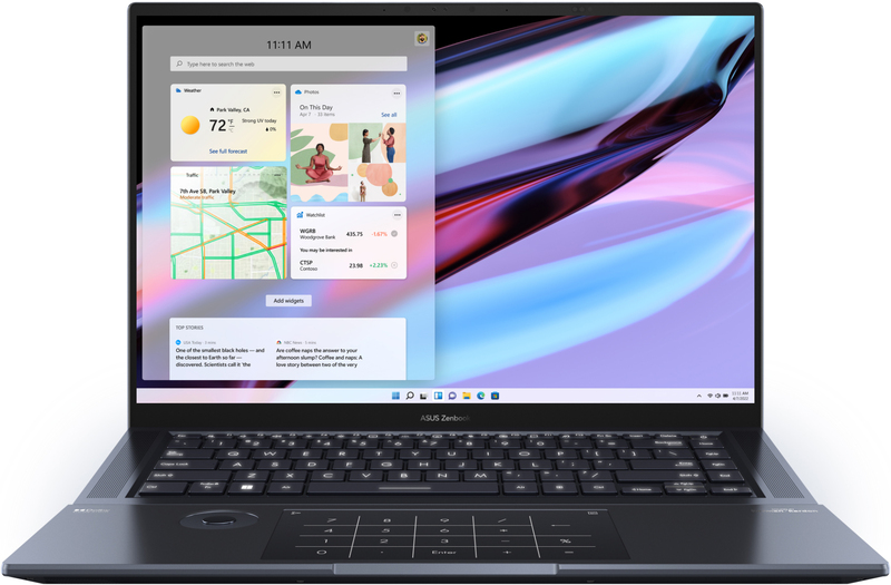 Ноутбук Asus Zenbook Pro 16X OLED UX7602ZM-ME074 Tech Black (90NB0WU1-M008R0) фото