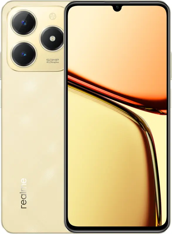 realme C61 8/256GB (Sparkle Gold) ᐈ Купить realme C61 8/256GB