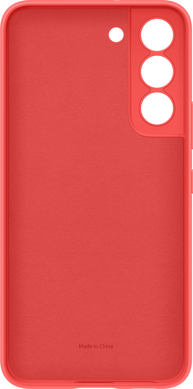 Чохол для Samsung s22 Silicone Cover (Glow Red) фото
