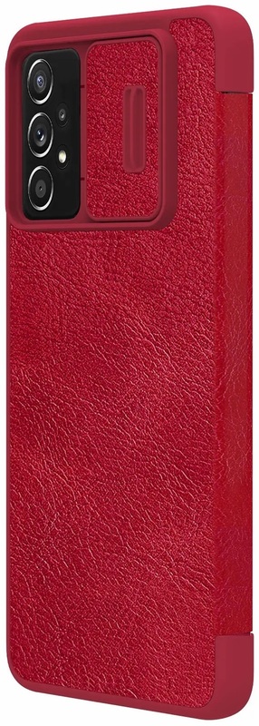 Чохол для Samsung Galaxy A73 Nillkin Qin Pro Leather Case (Red) фото